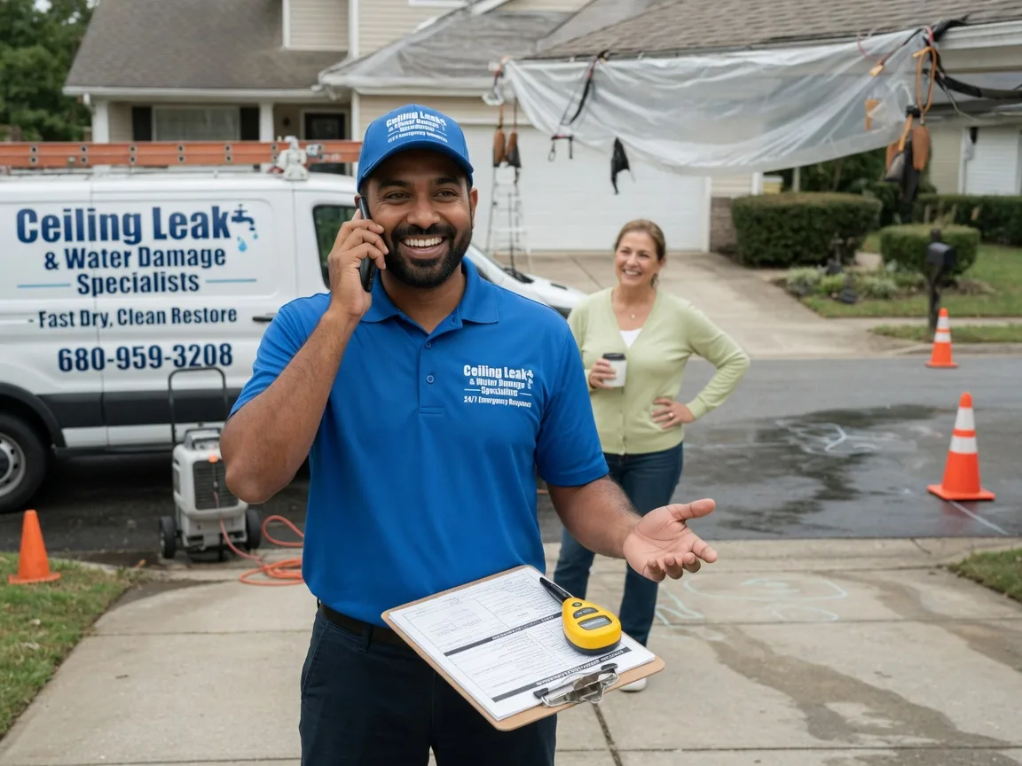 Ceiling Leak Cleanup Hornersville, MO FAQs